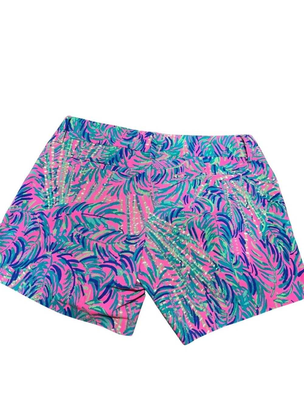 Lilly Pulitzer Shorts Lot 2 Womens Size 0 Pink Floral Tropical Print Preppy - Picture 5 of 16